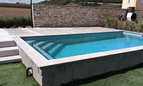 Dallage piscine